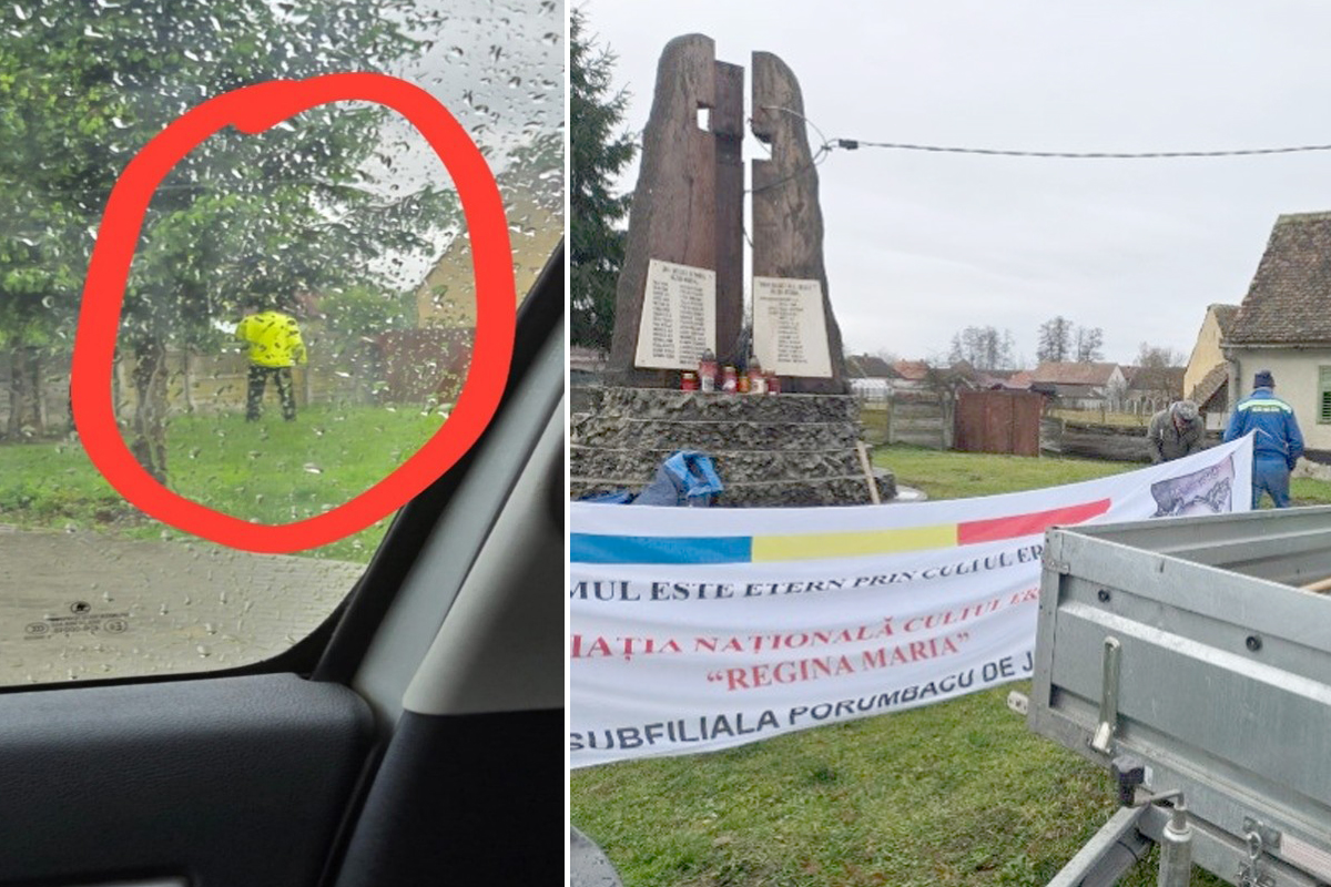 Un ONG atrage atenția asupra situației ”grave și inacceptabile de la Monumentul Eroilor” din Porumbacu de Jos. Reacția primarului