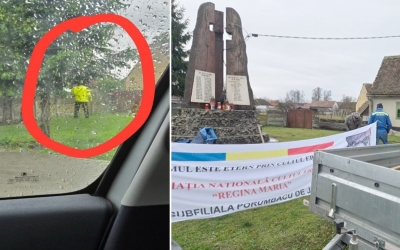 Un ONG atrage atenția asupra situației ”grave și inacceptabile de la Monumentul Eroilor” din Porumbacu de Jos. Reacția primarului