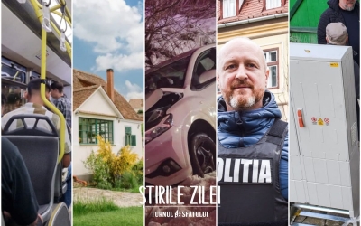 Știrile zilei - 9 ianuarie: Deces în autobuz * Râie la școală * Polițiști la pensie * Procese pentru defăimare