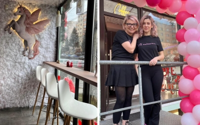 Unicorner: Două prietene din Sibiu și-au deschis afacere împreună, pe Bulevardul Mihai Viteazu. „Este un mod de a le arăta copiilor noștri că visele pot deveni realitate prin muncă”