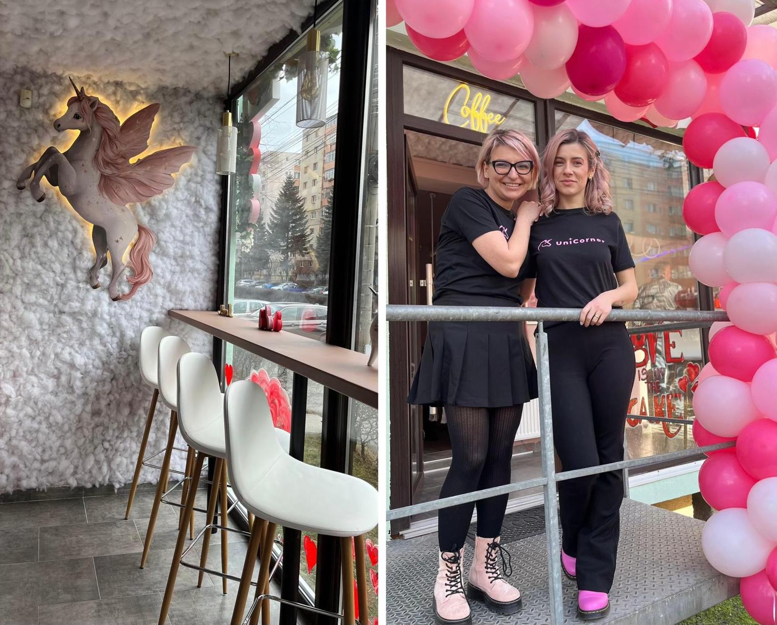 Unicorner: Două prietene din Sibiu și-au deschis afacere împreună, pe Bulevardul Mihai Viteazu. „Este un mod de a le arăta copiilor noștri că visele pot deveni realitate prin muncă”