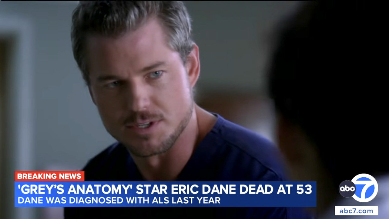 Actorul Eric Dane, „dr. McSteamy” din serialul Anatomia lui Gray, a murit la 53 de ani