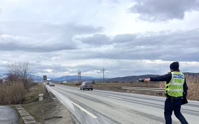 Peste 120 de sancțiuni, pe DN1: depășirea vitezei legale, cele mai multe