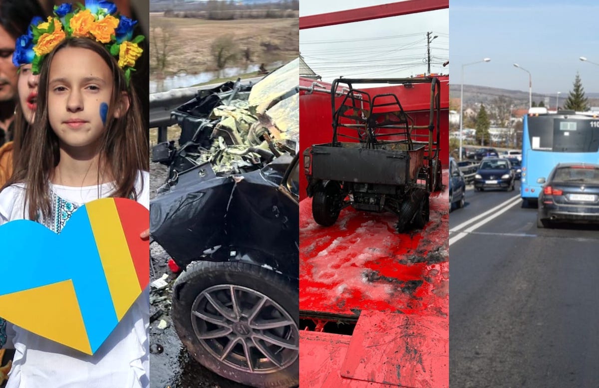 Stirile zilei: Patru ani de război în Ucraina, accident mortal între Agârbiciu și Șeica Mare, mașinile electrice provoacă probleme pentru ISU Sibiu și viaductul Calea Șurii Mari modernizat