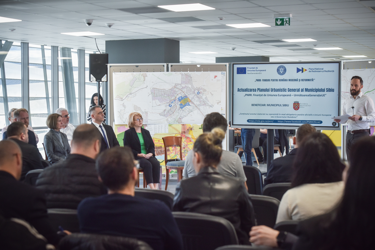 Noul PUG al Sibiului. Nistor: Lipsesc două avize, de la ministerul Culturii și cel de la Transporturilor. Urmează dezbateri publice pe forma finală