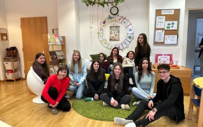 Elevi de la Colegiul Pedagogic, schimb de experiență la Viena: cinci zile în sistemul austriac de formare pentru educatori de grădiniță