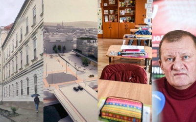 Știrile zilei: Medic prins luând mită la Spitalul Militar, Piața Cibin modernizată, peste 1,65 milioane de absențe în școlile din Sibiu și Dorinel Munteanu recunoaște „cadourile” pentru Rapid