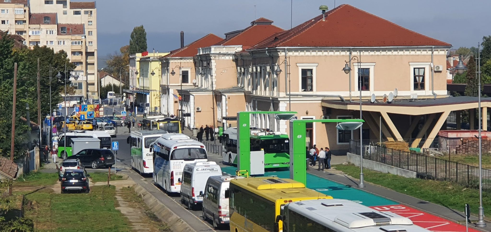 incarcare autobuz electric