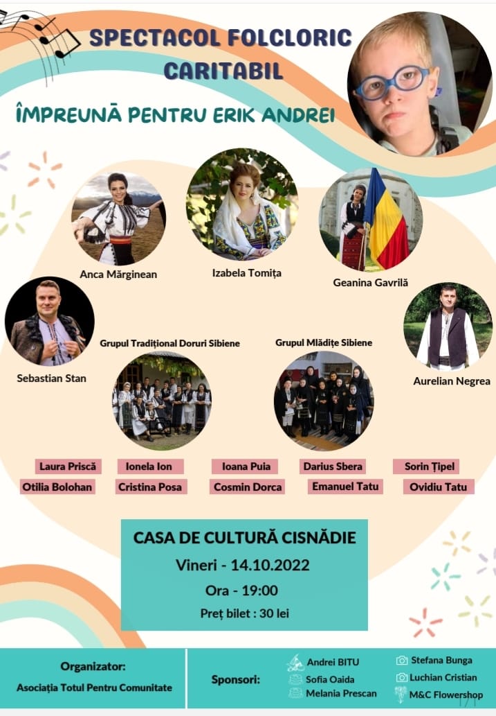 afis concert caritabil