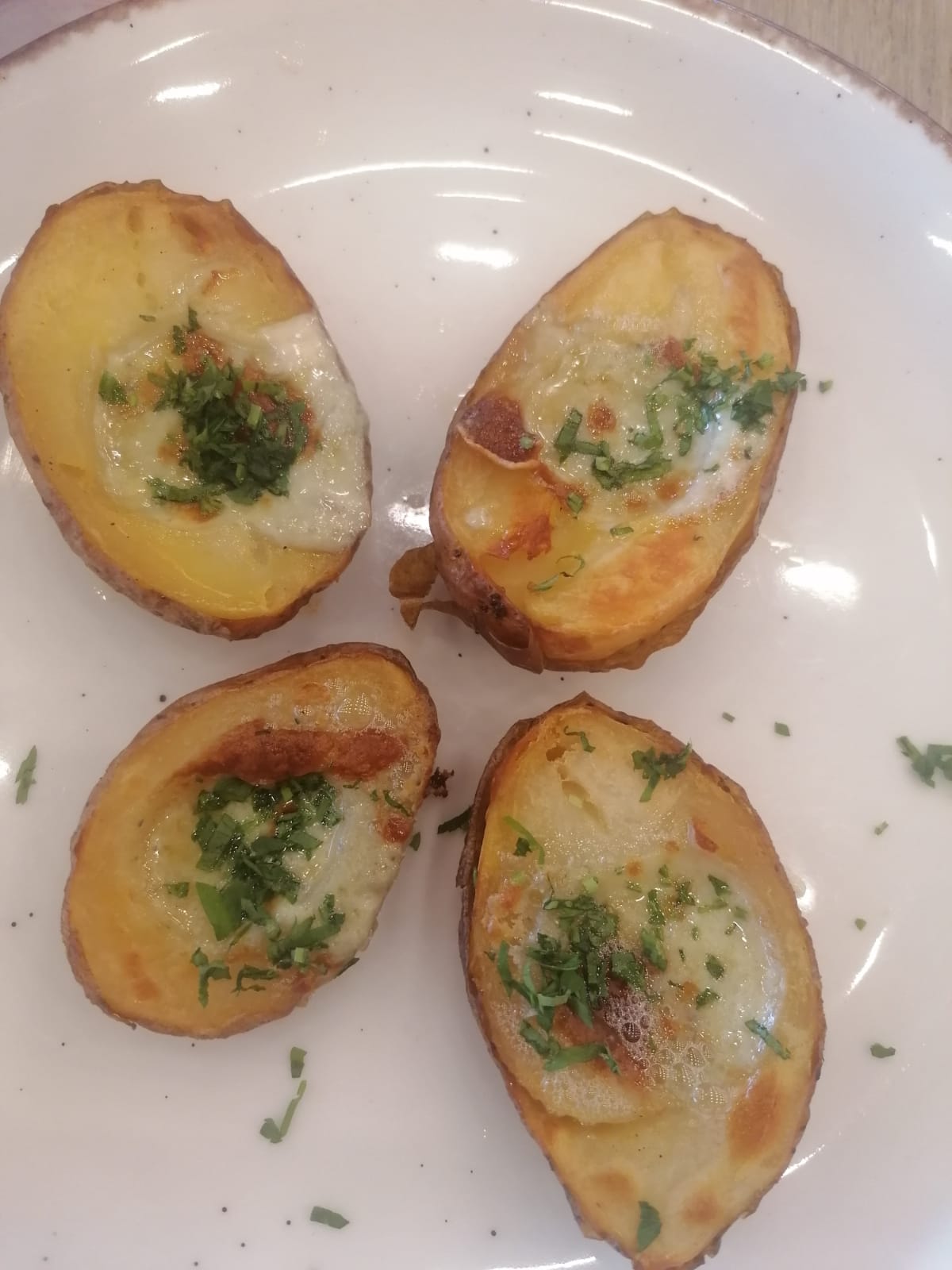 potatoes with Jacob Grill House cheese