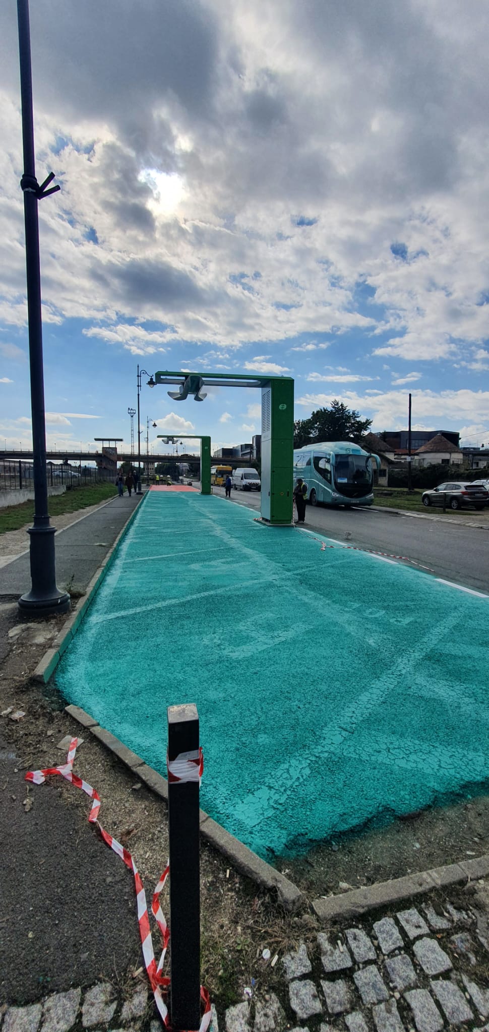 statie autobuze electrice