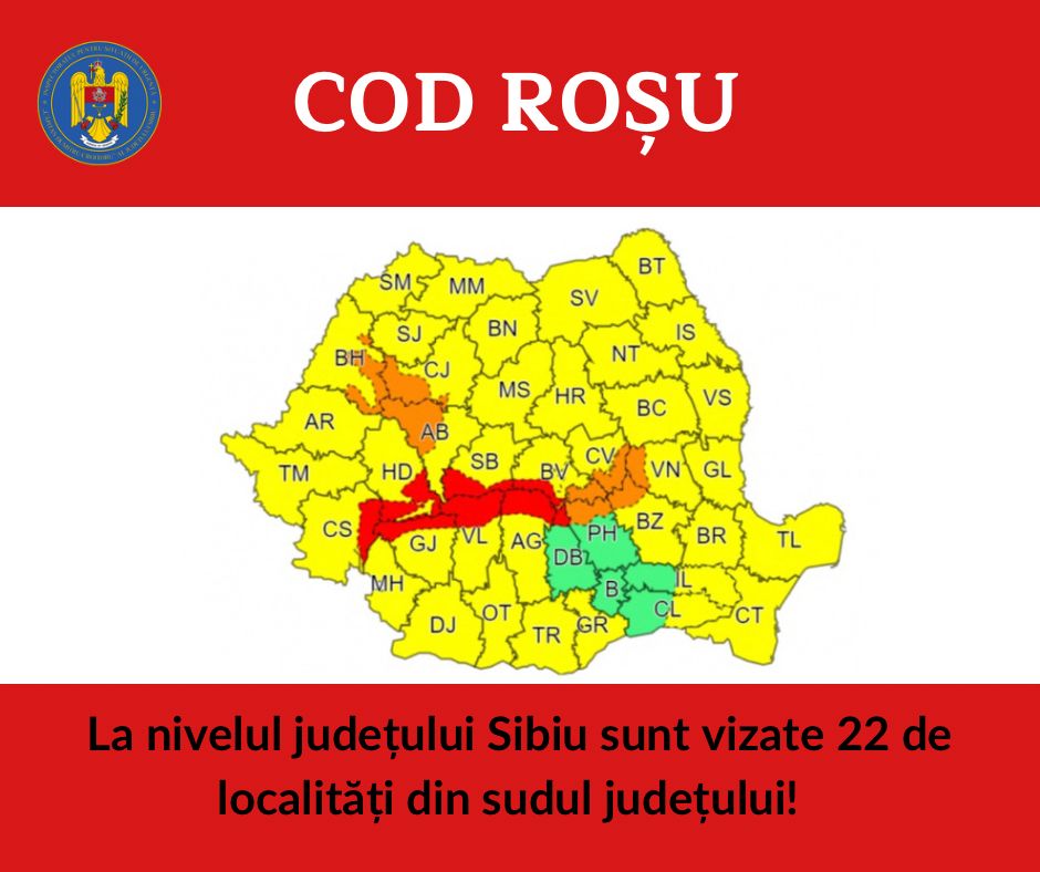 cod rosu sibiu