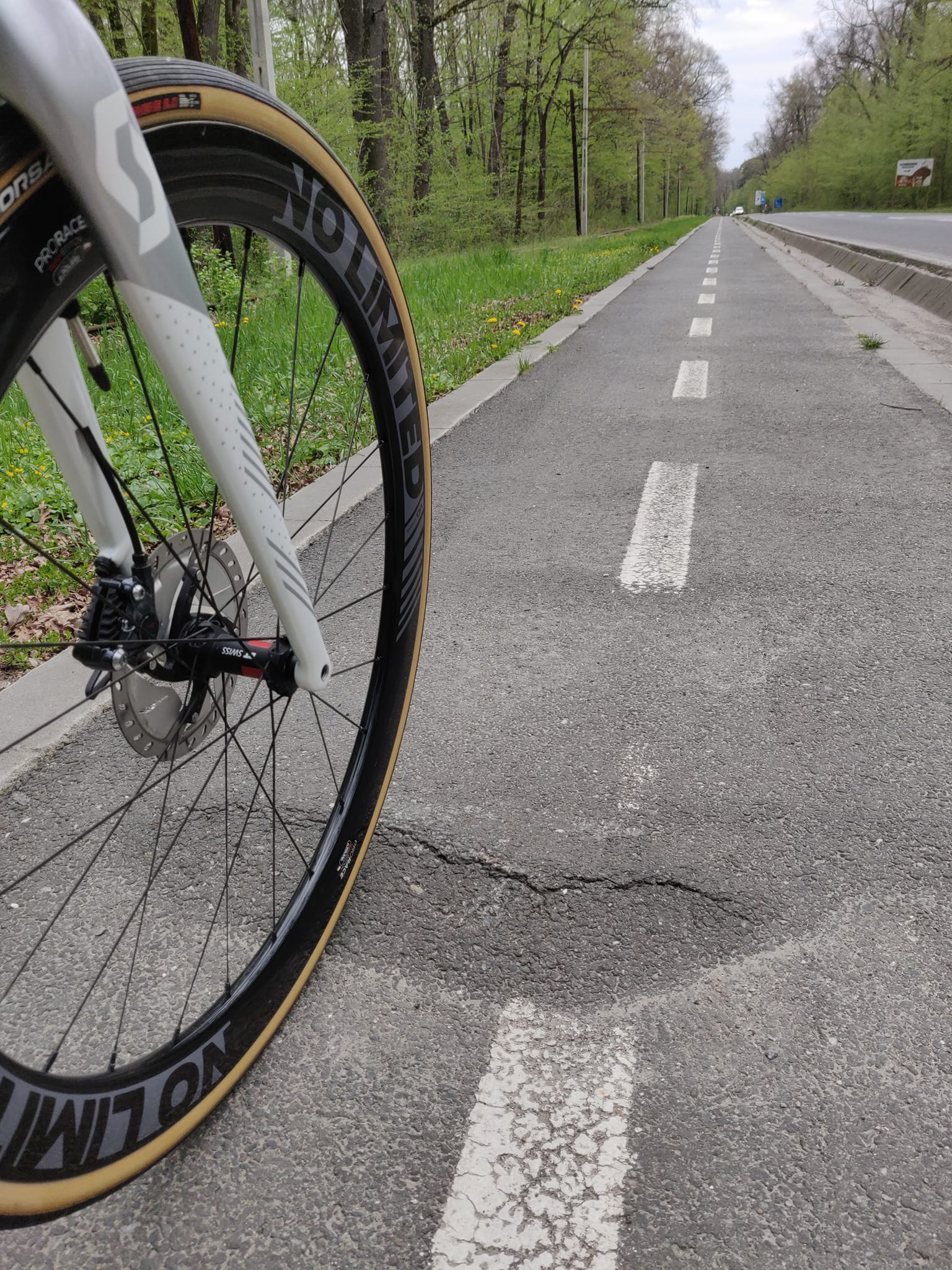 pista de biciclete