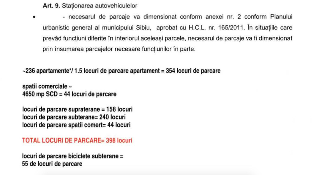 memoriu prezentare