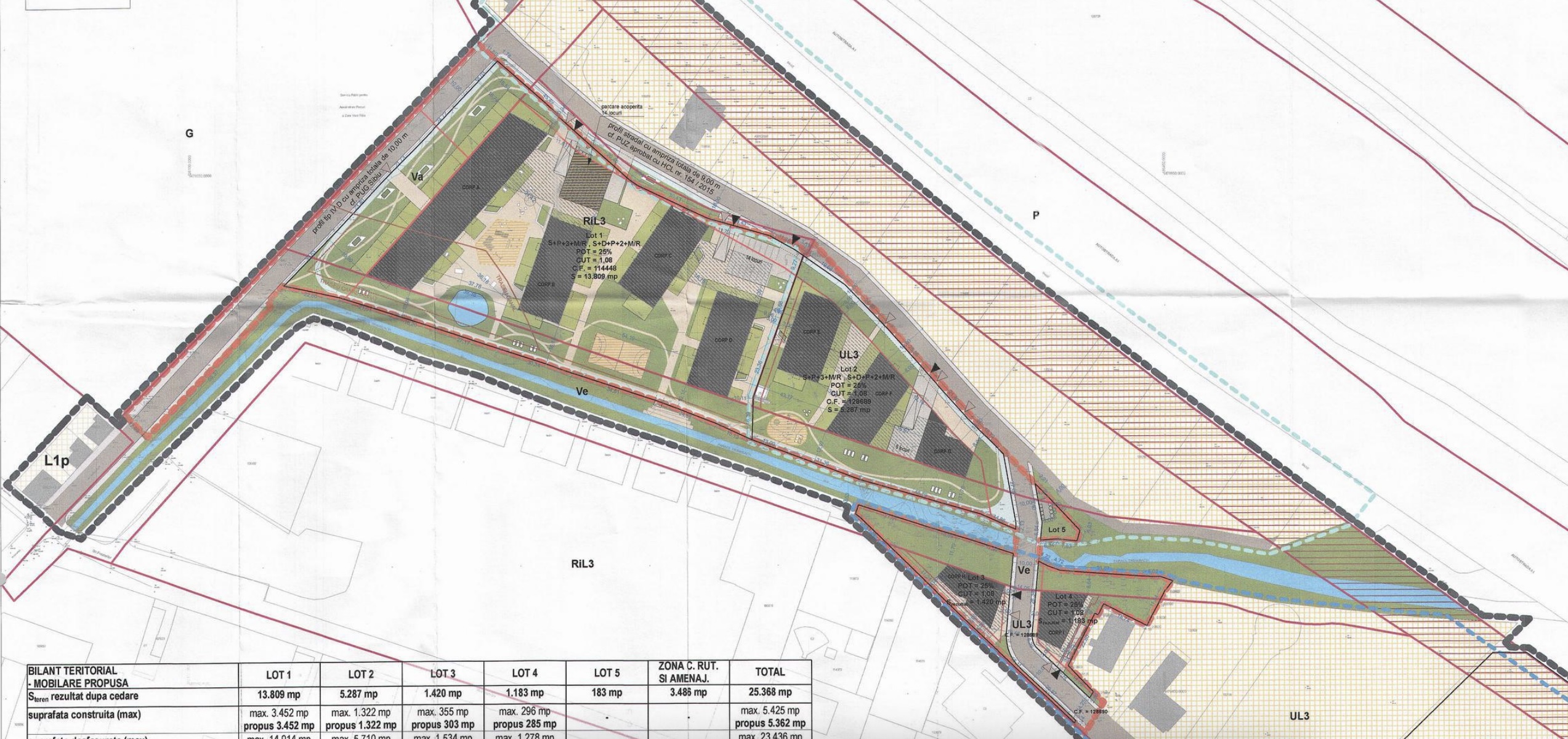 plan proiect imobiliar