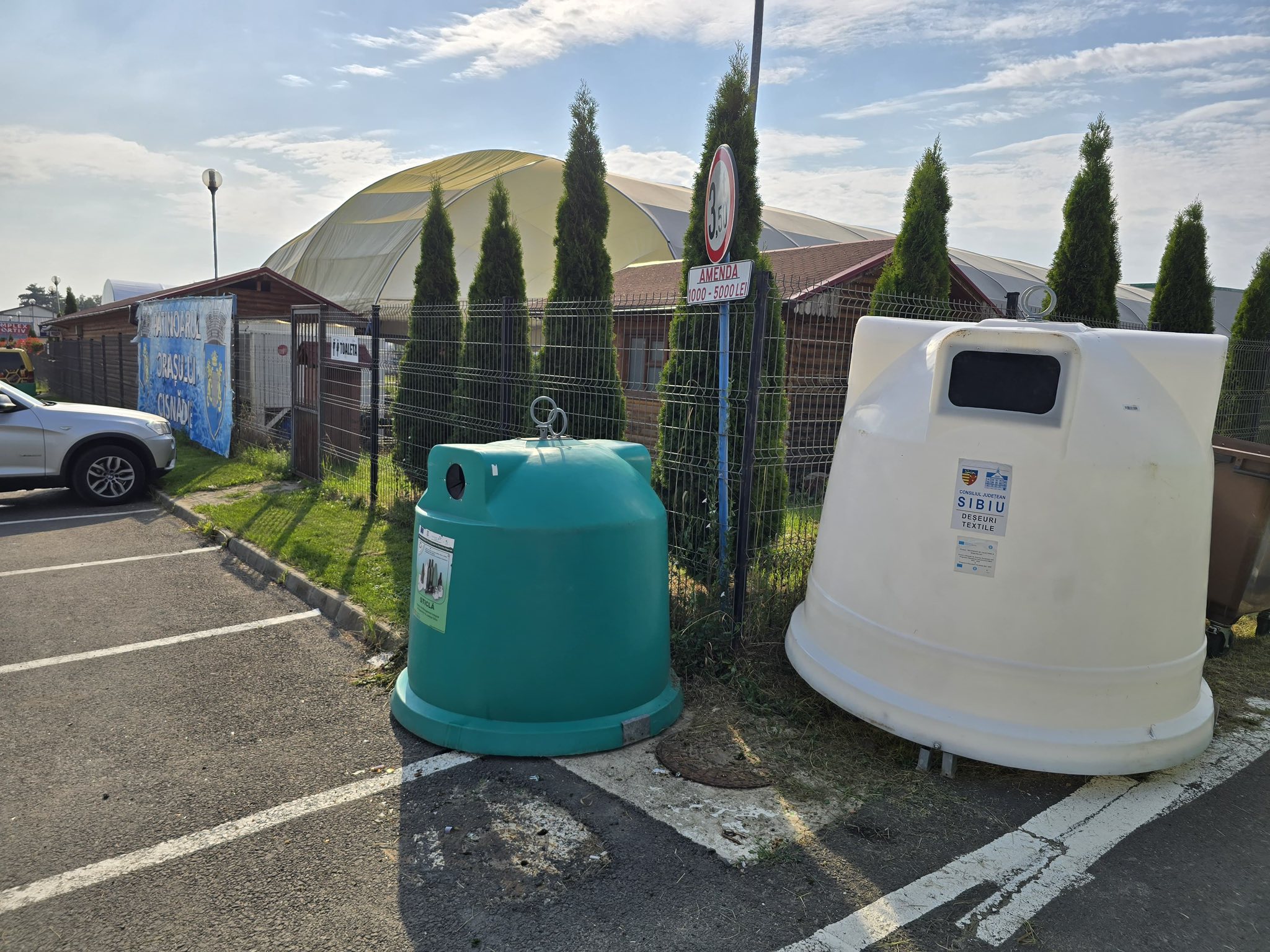 container reciclare haine