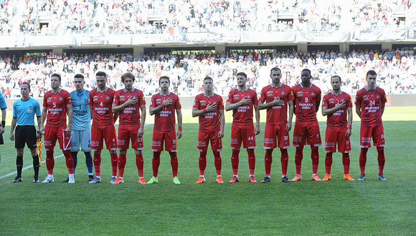 FOTBAL - PROMOVARE - LIGA 1 - UNIVERSITATEA CLUJ - AFC HERMANNST