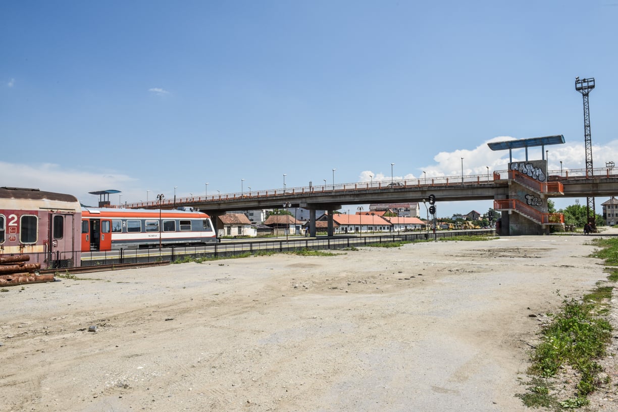 Gara CFR Sibiu: după 70 de ani, platforma X va fi demolată și înlocuită cu spații verzi și lizieră de brazi