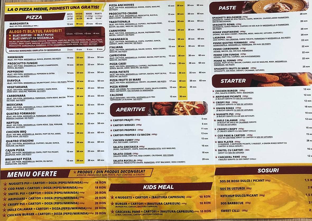 Proper pizza&pasta - singura pizzerie din Sibiu care pune la dispoziția clienților o bibliotecă