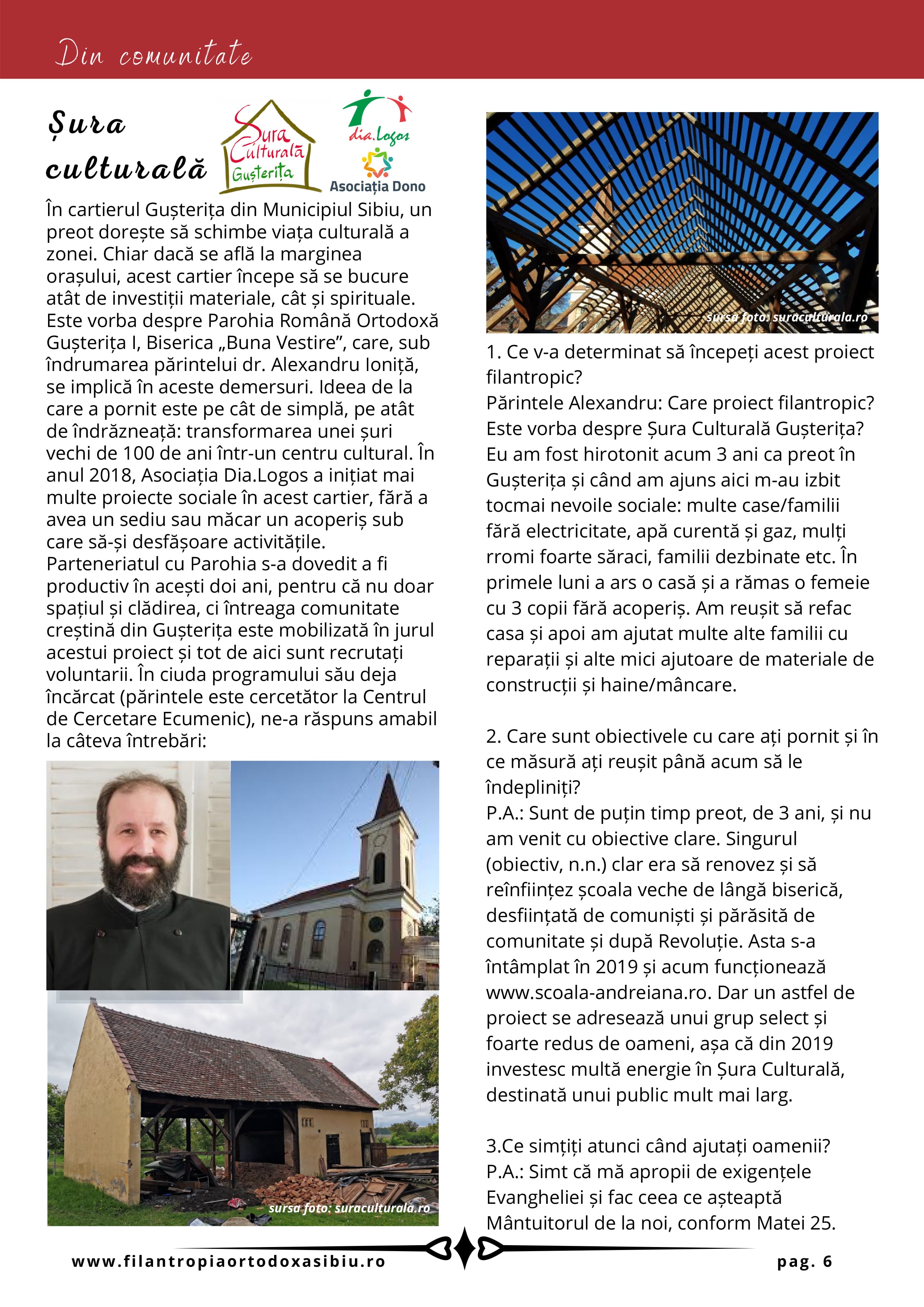 „Ghid Filantropic”, revista tinerilor inimoși. Ultimul proiect AFOS