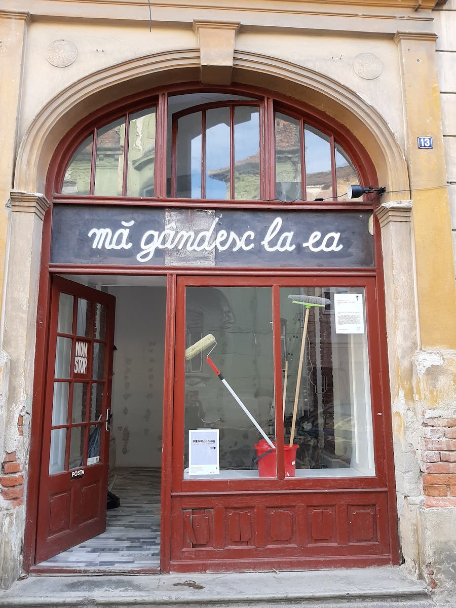 Mă gândesc la ea Non-Stop se transformă într-un spațiu de artă. „O să fie un loc fresh, de actualitate”