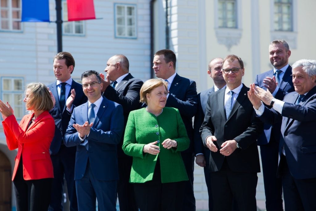 Angela Merkel, la Sibiu, mai 2019