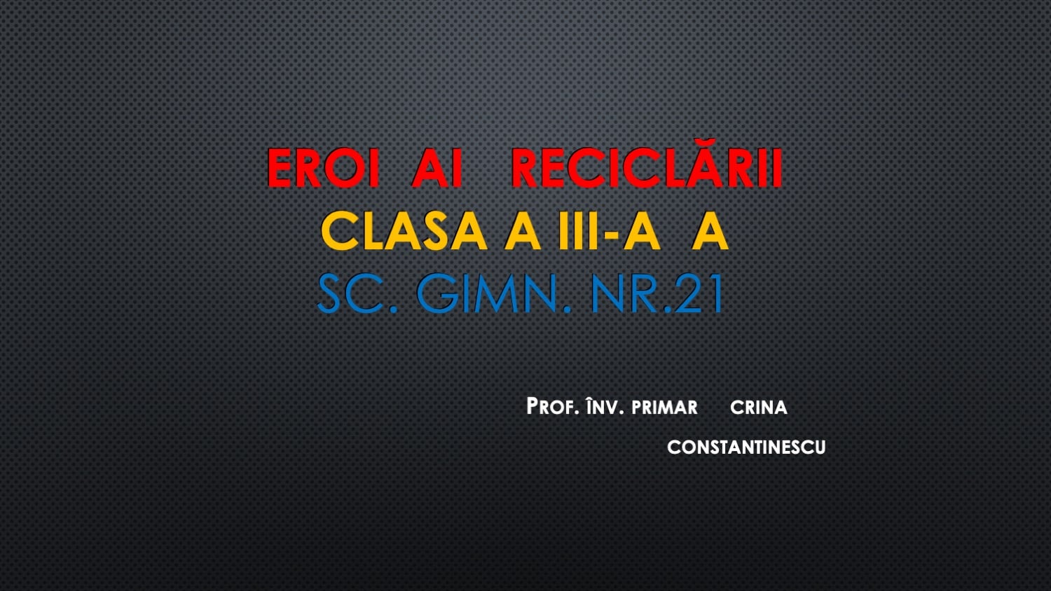 FOTO Lăsați elevii Sibiului să vă vorbească despre deșeuri. Și priviți-le desenele!