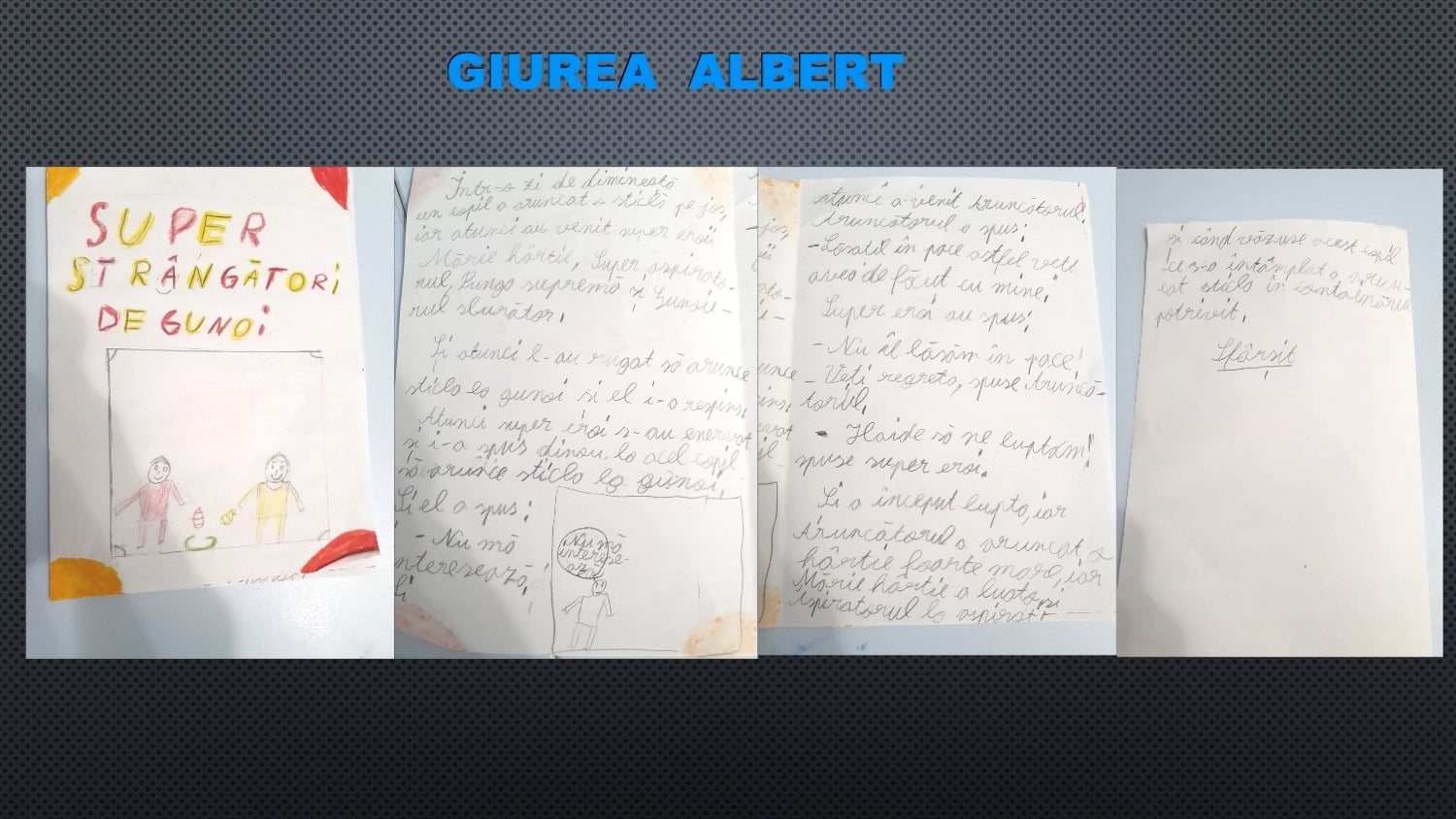FOTO Lăsați elevii Sibiului să vă vorbească despre deșeuri. Și priviți-le desenele!