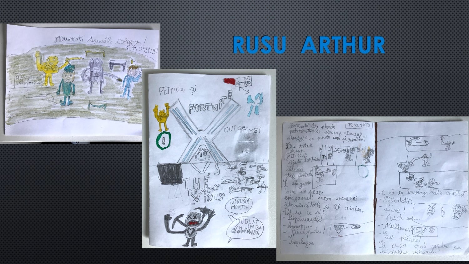 FOTO Lăsați elevii Sibiului să vă vorbească despre deșeuri. Și priviți-le desenele!