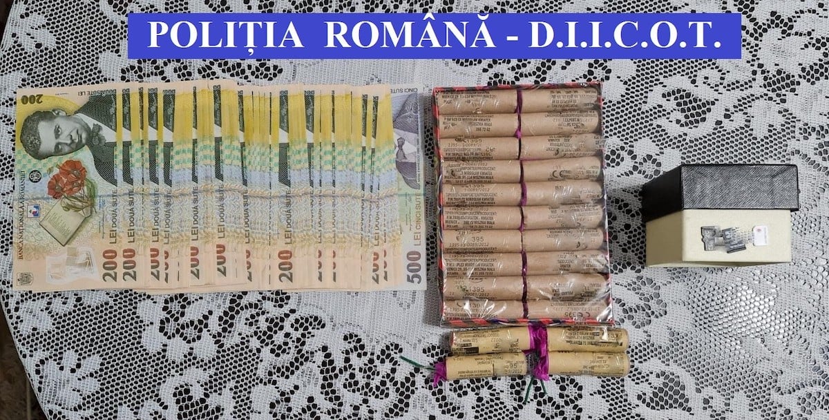 Percheziții de amploare în Sibiu, Cluj, Alba și Brăila, într-un dosar de trafic de droguri