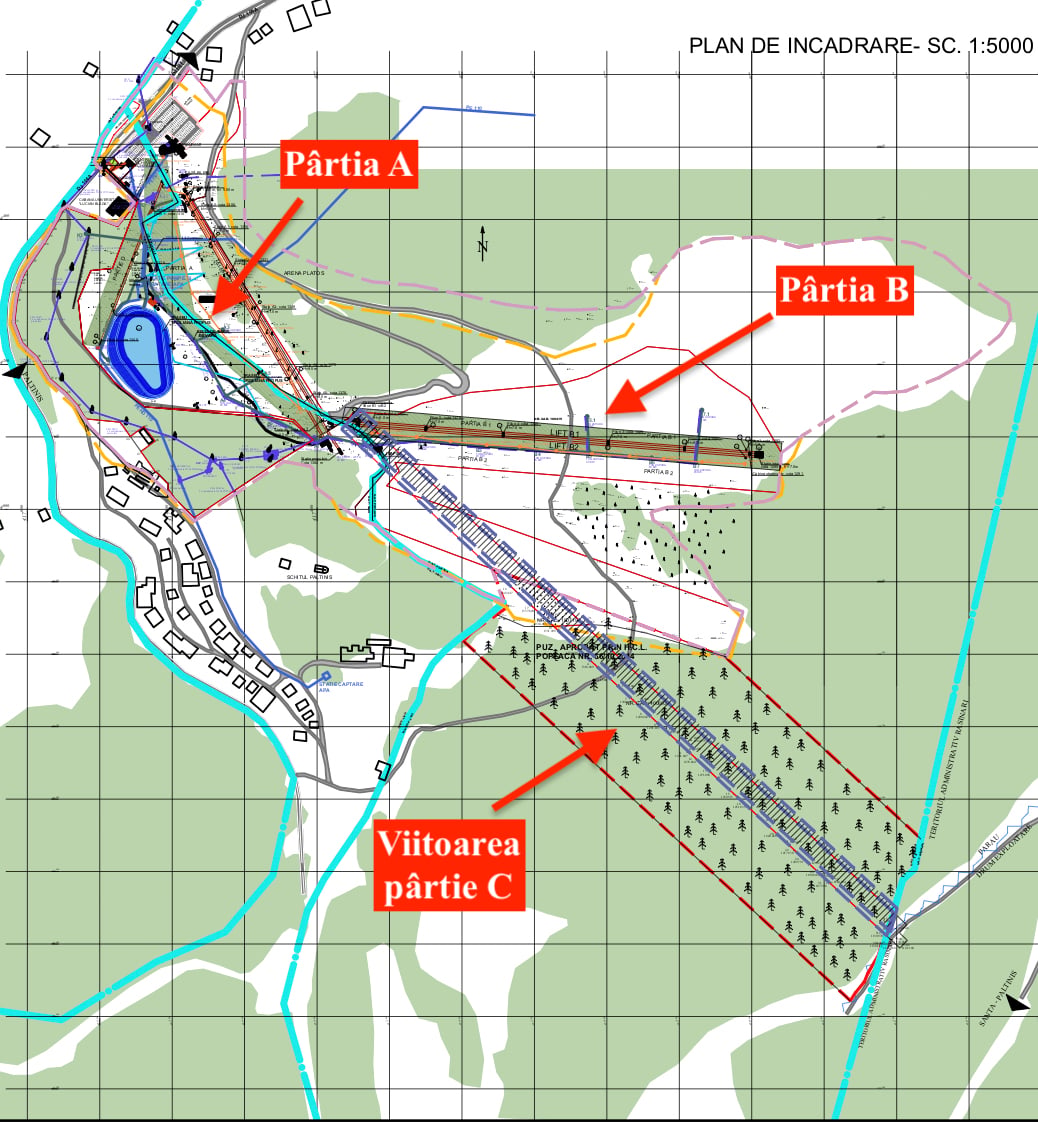 La Arena Platoș va fi construită o nouă pârtie cu o lungime de un kilometru