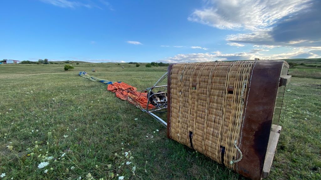 Video – Sibiul de la 1000 de metri altitudine. 30 de minute de poveste în balon