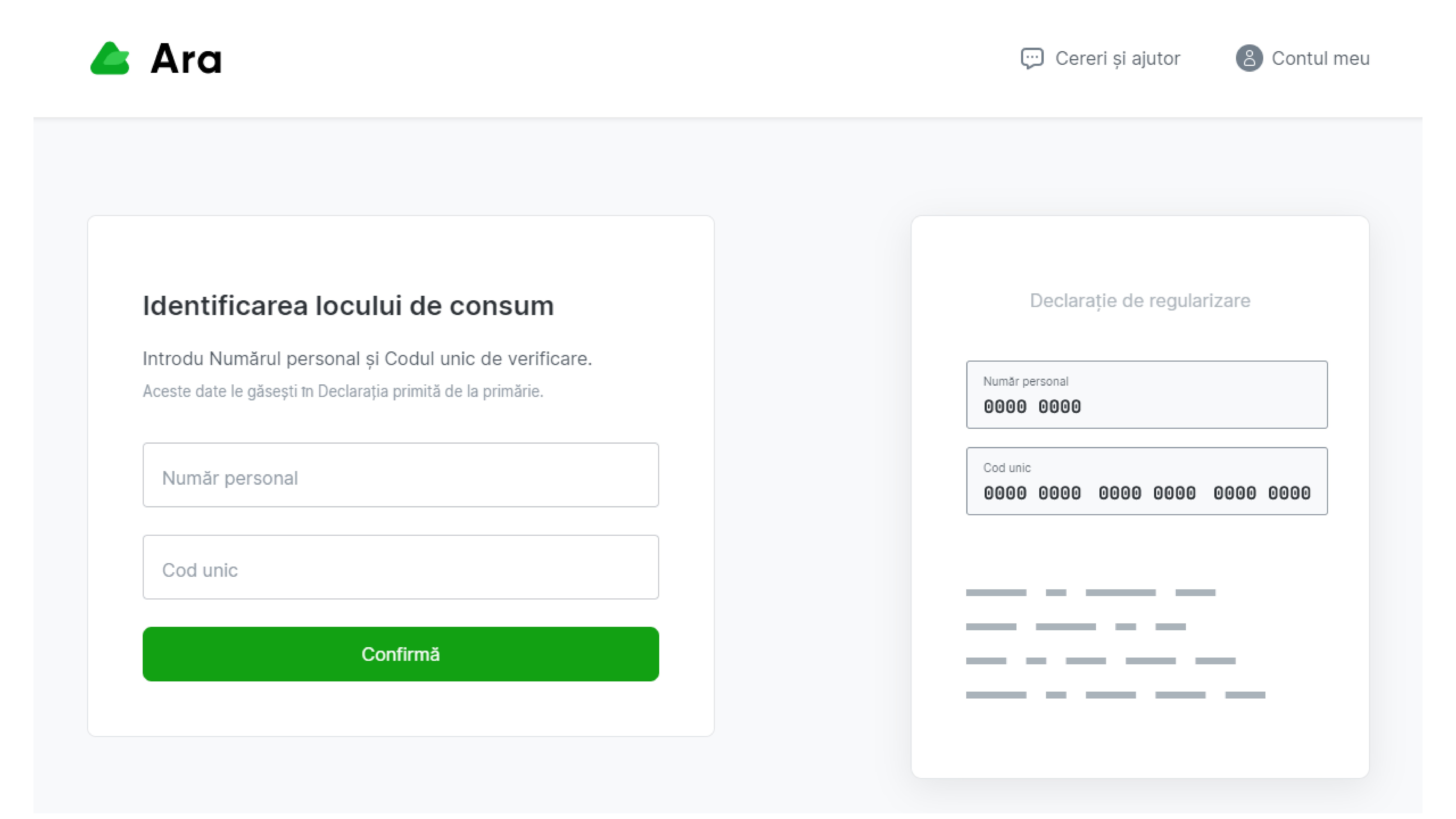 Platformă electronică pentru informații personalizate referitoare la serviciul și taxa de salubrizare