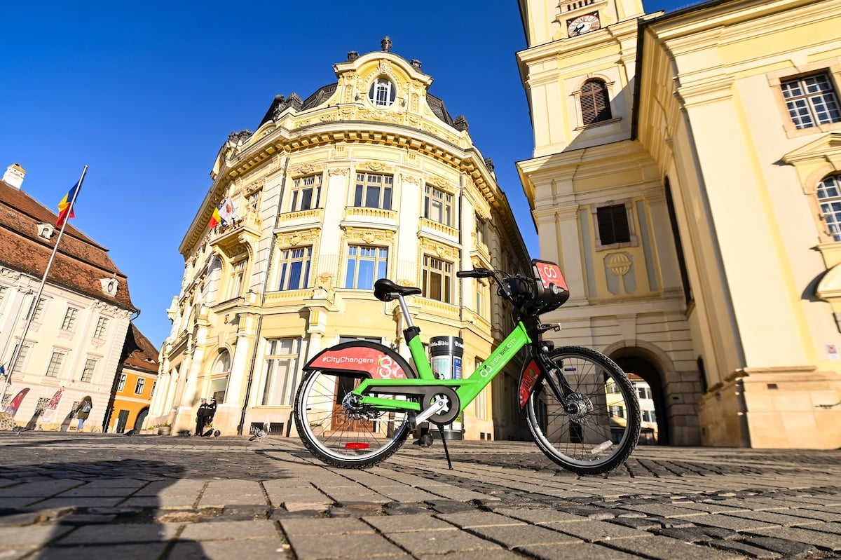 Sibienilor le scade apetitul pentru deplasarea pe două roți. Sursa foto: Primăria Sibiu