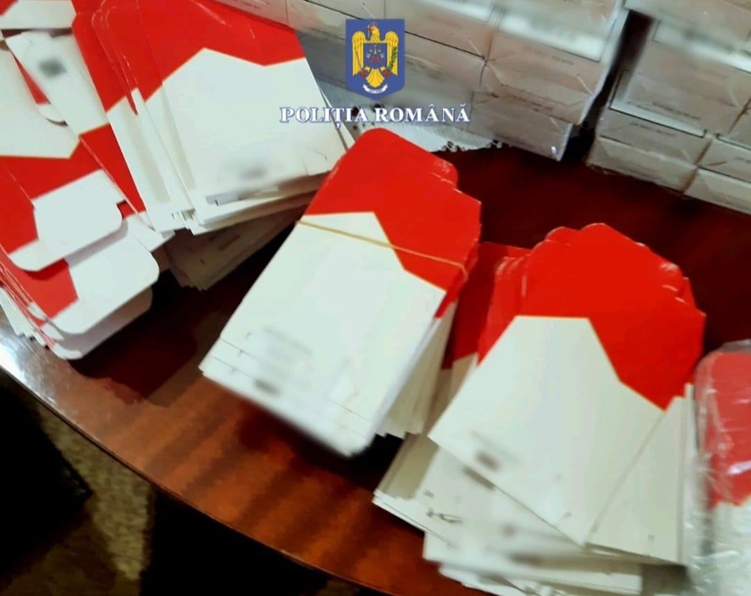 VIDEO Percheziţii și la Sibiu într-un dosar de producere ilegală de tutun