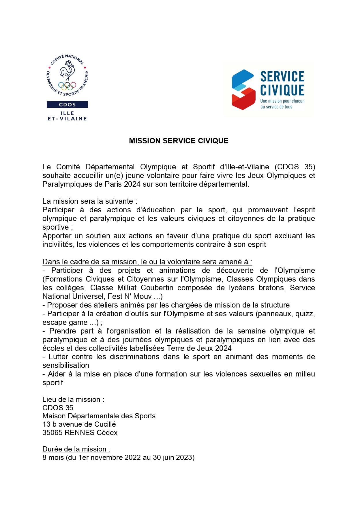 Departamentul Ille-et-Vilaine din Franța, partenerul Județului Sibiu, caută voluntari