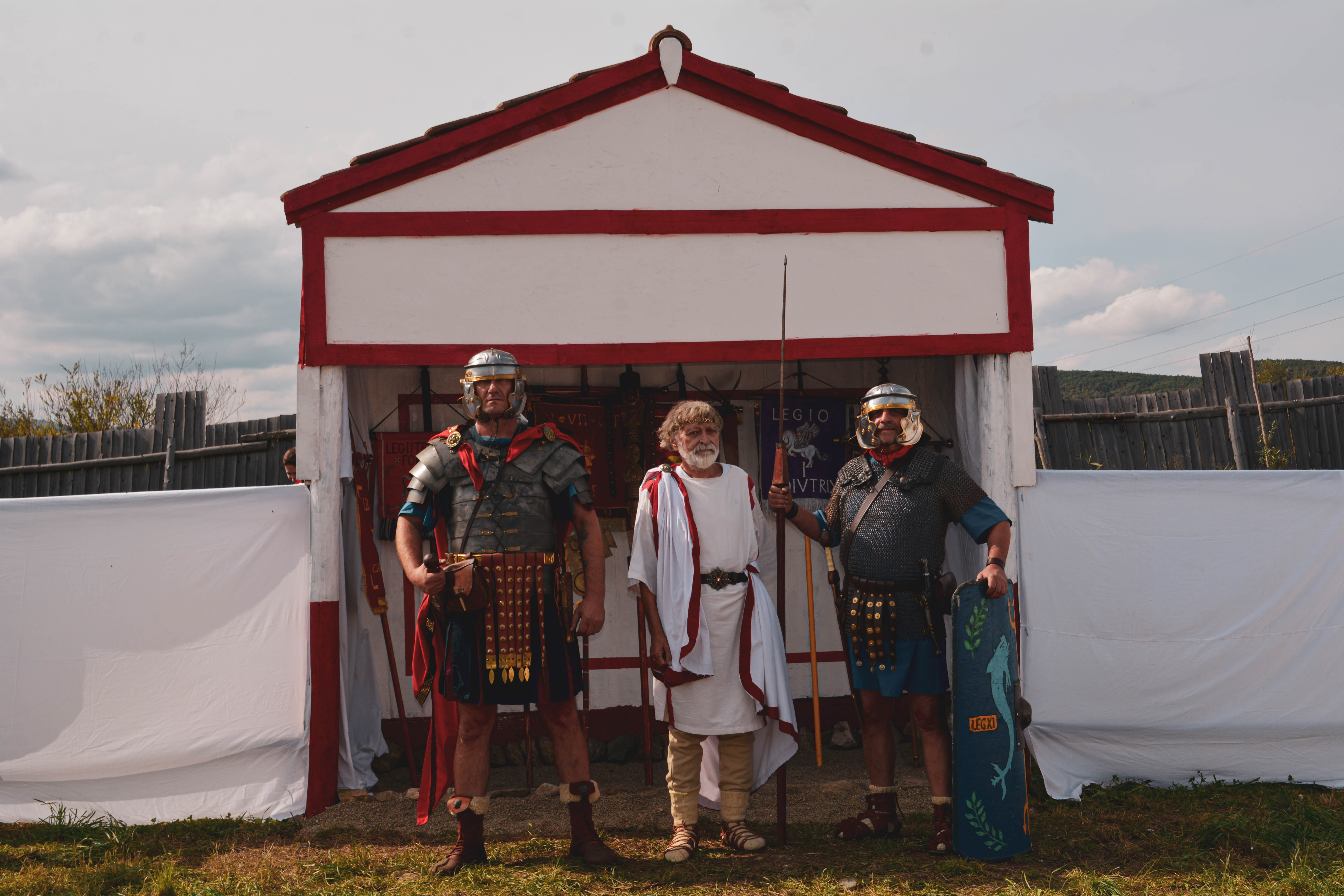 Am fost sarmat în Roma Antică, în prima ediție a unui festival de reconstituire istorică la Sibiu: „Toată România geme de istorie”