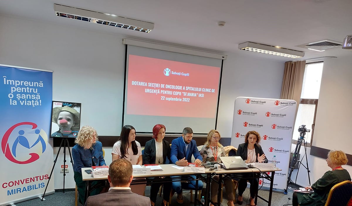 Părinții unui copil care nu a supraviețuit cancerului dotează Secția de oncologie a Spitalului din Iași cu un aparat unic în țară