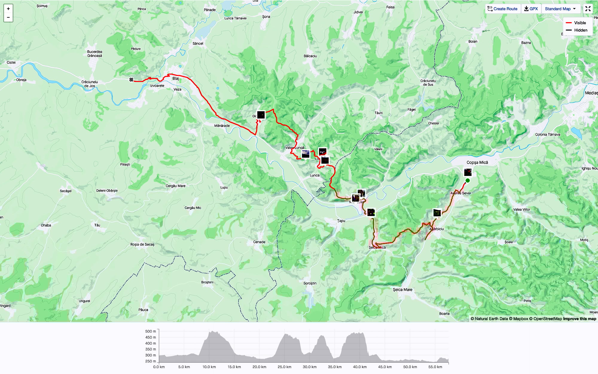 Pe toată Via Transilvanica, ziua 13. Ne-au petrecut doi primari, ambii sibieni, și am sfârșit rătăcind noaptea prin pădure