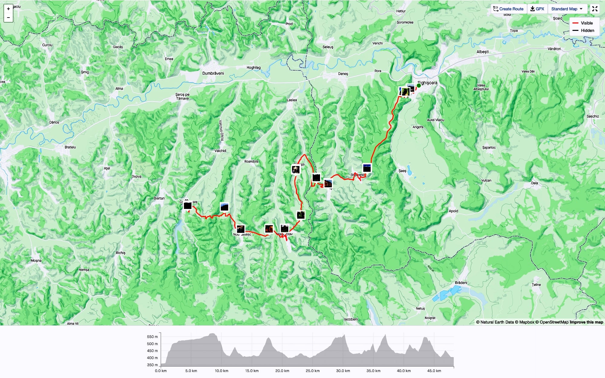 Pe toată Via Transilvanica, ziua 11. Am ajuns la Sibiu: pe coline răsar castele și biserici fortificate