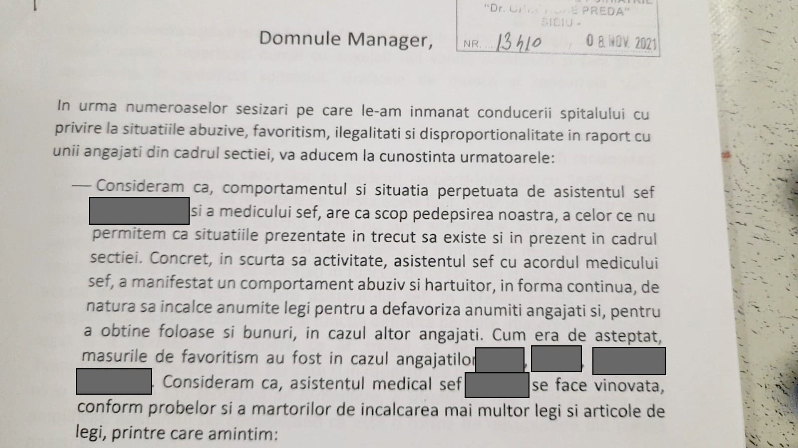 document psihiatrie