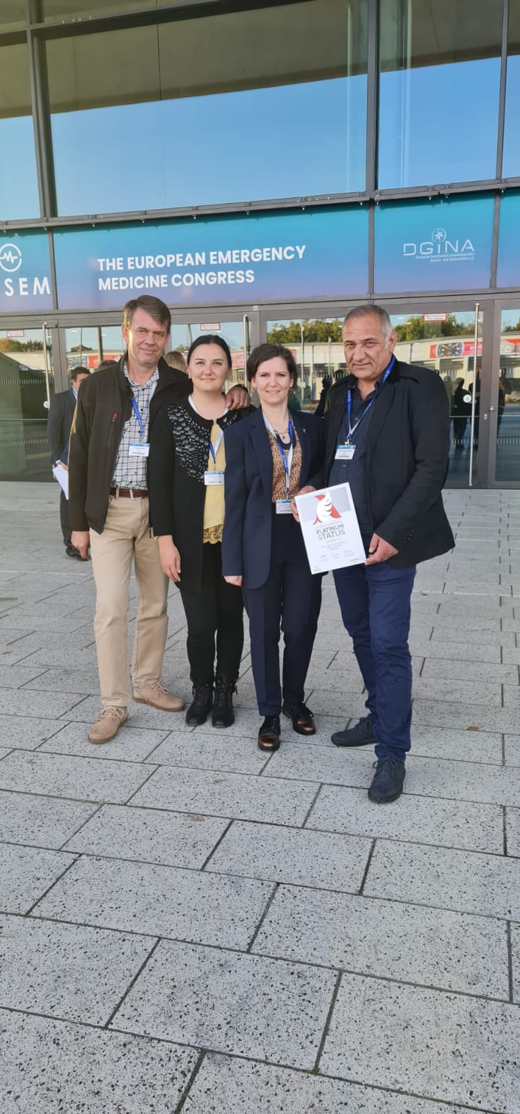 Ambulanța Sibiu a fost premiată la Berlin
