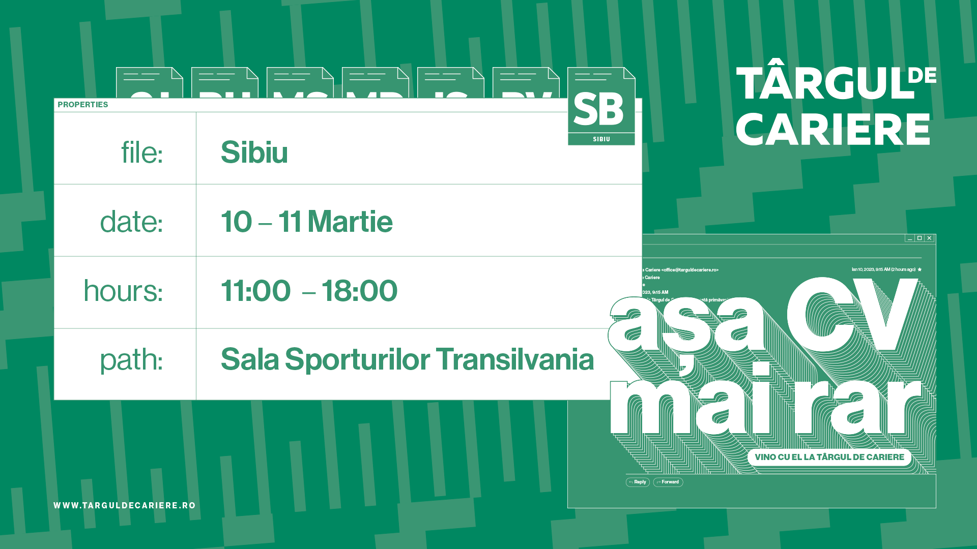 Târgul de Cariere Sibiu: o nouă ediție, noi oportunități profesionale