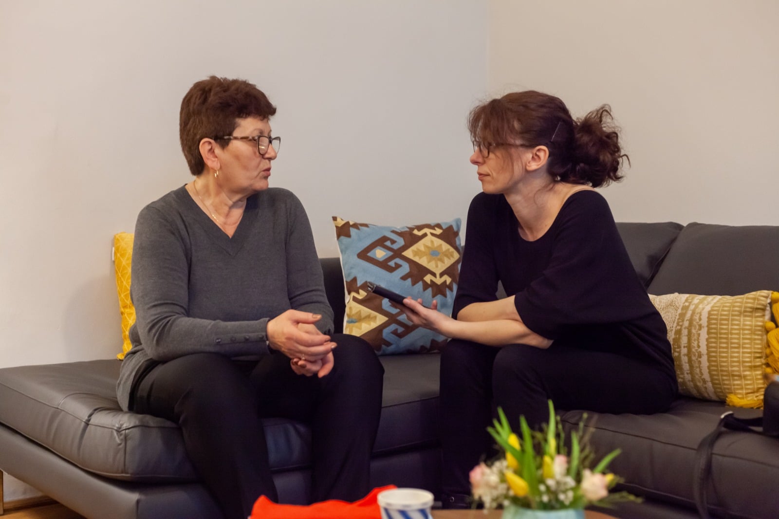 Tanti Tina și-a pierdut soțul bolnav de leucemie, iar acum își dedică viața bolnavilor de cancer care ajung la Sibiu: „Cei apropiați trebuie să rămână puternici”