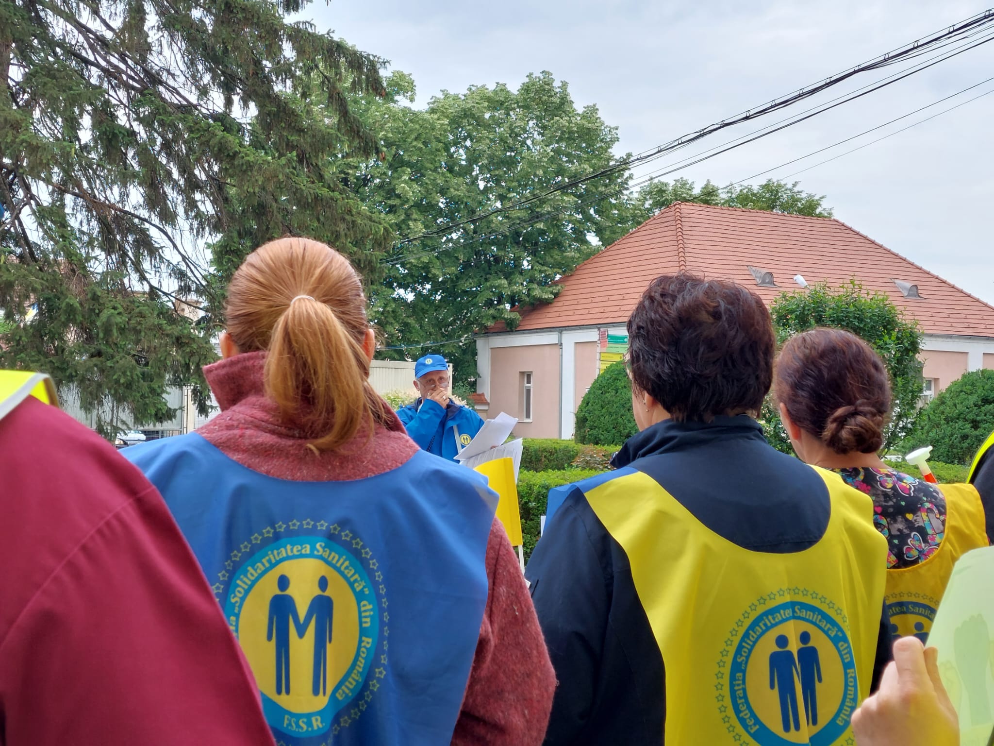 Proteste în spitalele din Sibiu: „Lucrăm multe ore și suntem puțini oameni. Suntem epuizați”