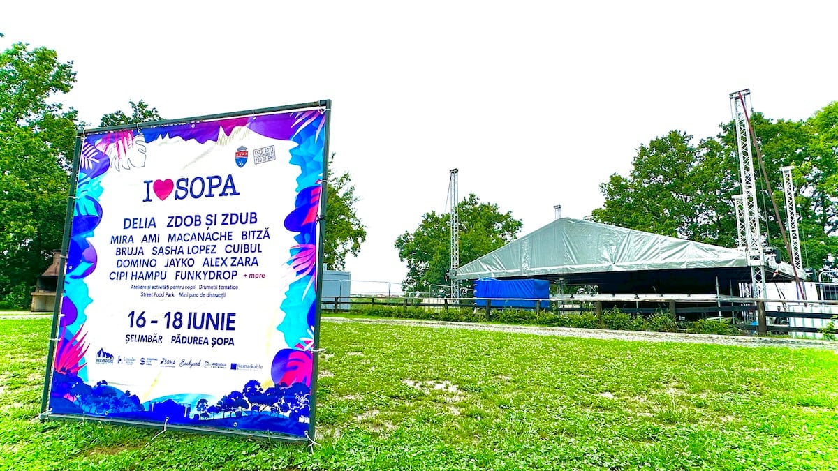 I Love Șopa, gata de start!  Începe cel mai nou festival în aer liber, care adună peste 15 artiști și peste 20 de food truck-uri. Delia, Zdob și Zdub, Sasha Lopez, JayKo și Gașa Zurli, printre cei mai așteptați