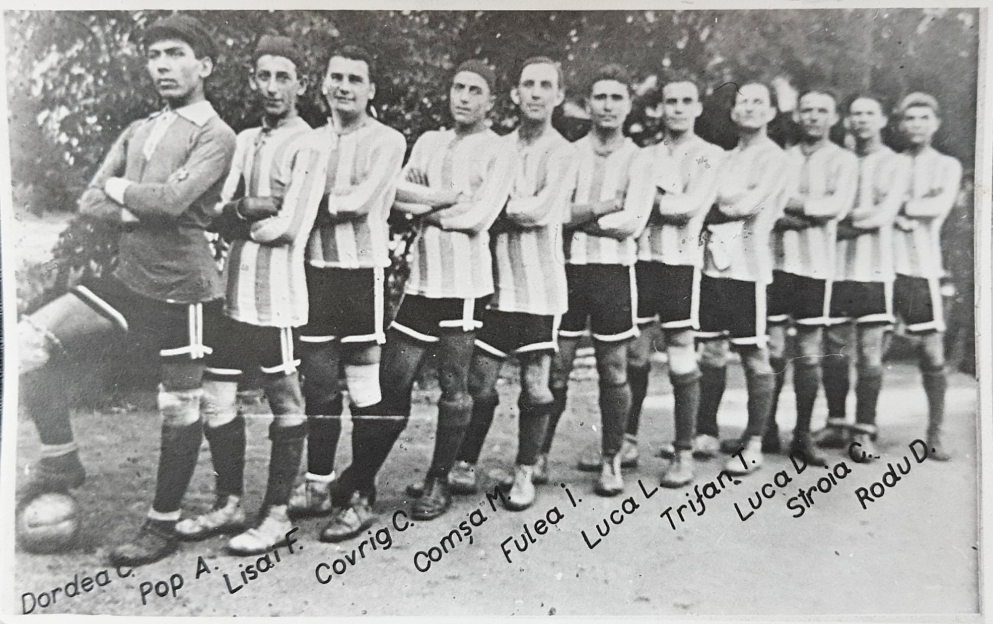 „Șoimii Sibiu”: O călătorie în imagini prin istoria echipei de fotbal. Cea mai veche fotografie prezentată datează din 1921
