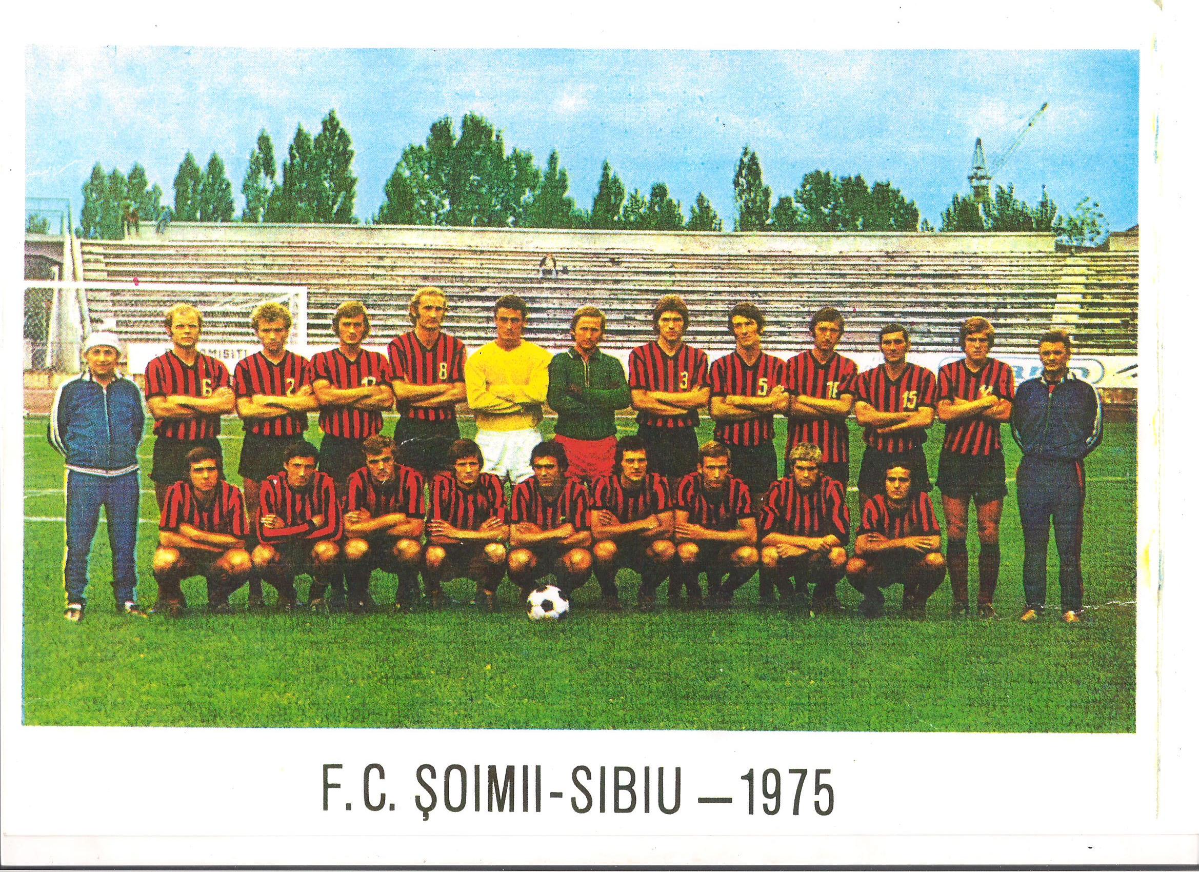 „Șoimii Sibiu”: O călătorie în imagini prin istoria echipei de fotbal. Cea mai veche fotografie prezentată datează din 1921