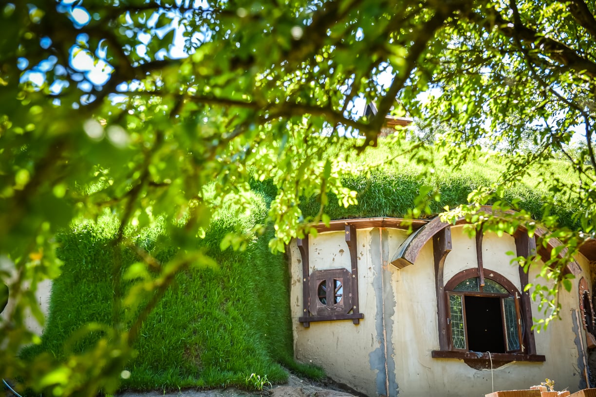 Un nou obiectiv turistic la marginea Sibiului - ”Casa hobbiților” făcută de Boierul Ilie