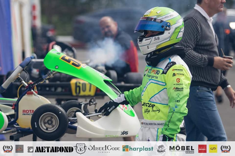 Sibianul Mircea Pătru ocupă prima poziție în Campionatul Național de Karting după trei etape: „Ultima victorie i-am dedicat-o fratelui meu”